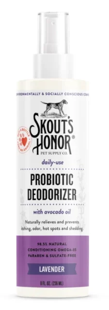 - Dog toy recommendationsSkouts Honor Probiotic Deodorizer 8 oz