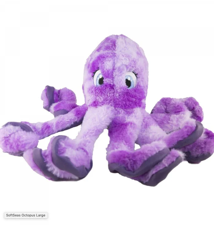 - Wooden pet toy recommendationsKong SoftSeas Octopus