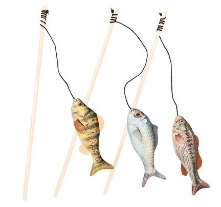 - Pet toy DIY tutorialsSpot Gone Fishin' Wand Assorted