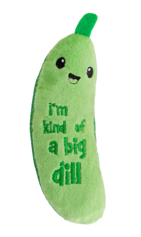 - Plush pet toy selectionPetstages Crunch Pickle Kicker