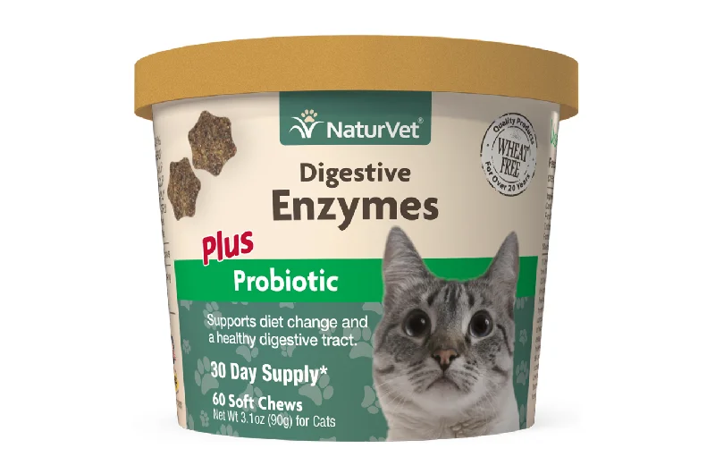 Pet toysNaturVet CAT Digestive Enzymes & Probiotic