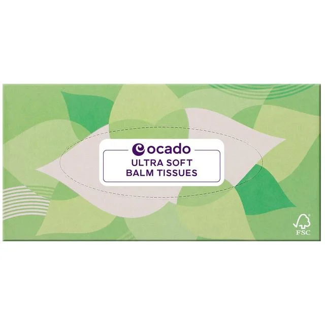 ---Ocado Ultra Soft Balm Tissues   72 per pack