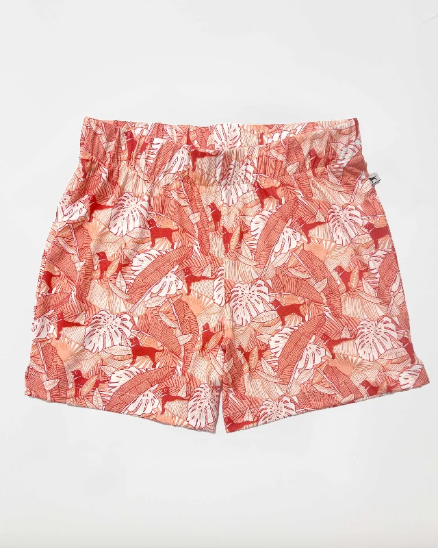  -Splash-proof food bowl AND Anti-choking slow food bowlKids Tropic Print Lounge Shorts