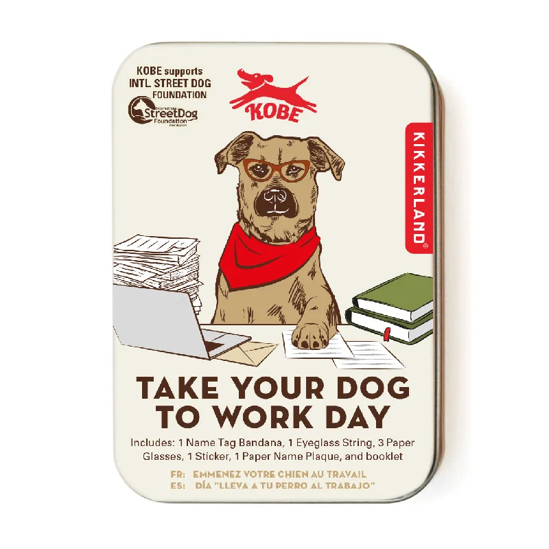 - Cat stress soothing sprayKobe Take Your Dog to Work Day