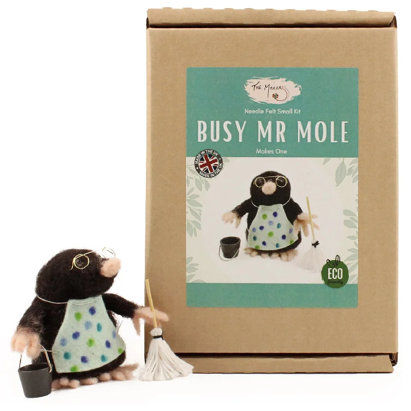 - Natural latex pet mattressThe Makerss - Small Busy Mr Mole Needle Felt Kit