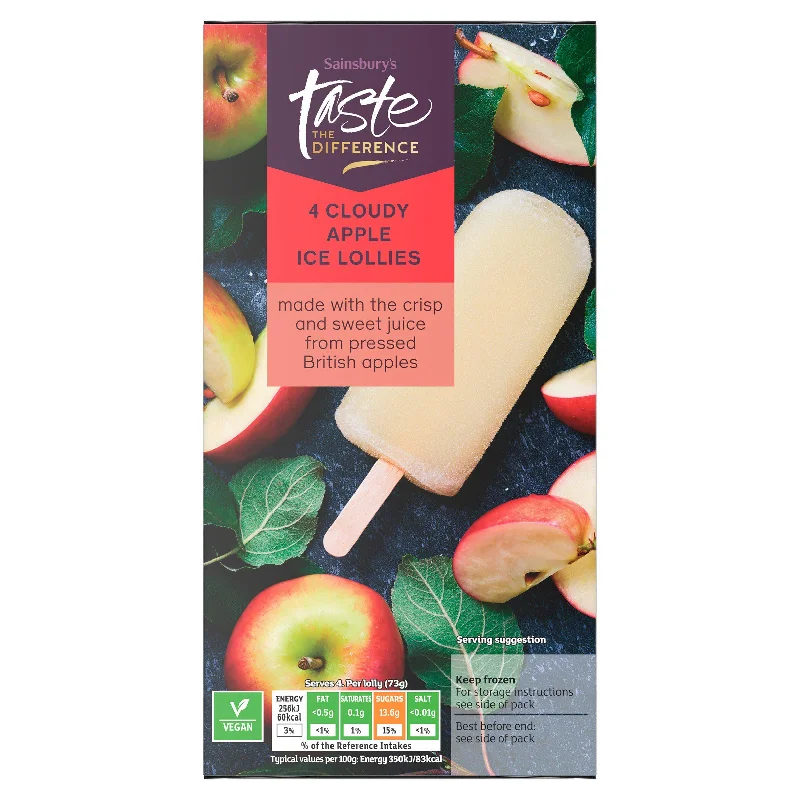 - Postoperative pet anti-licking Elizabethan collarSainsbury's Cloudy Apple Ice Lollies, Taste the Difference x4 73ml