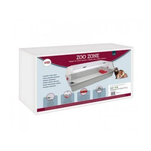 - Dog anti-slip matLiving World Zoo Zone Habitat for Small Animals Burgundy Large (62002)