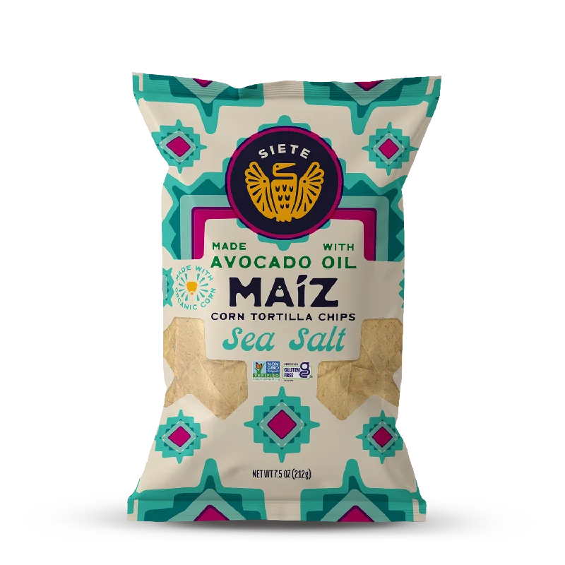 - Air box TSA certified check-inMaíz Sea Salt Corn Tortilla Chips 7.5oz - 6 Bags