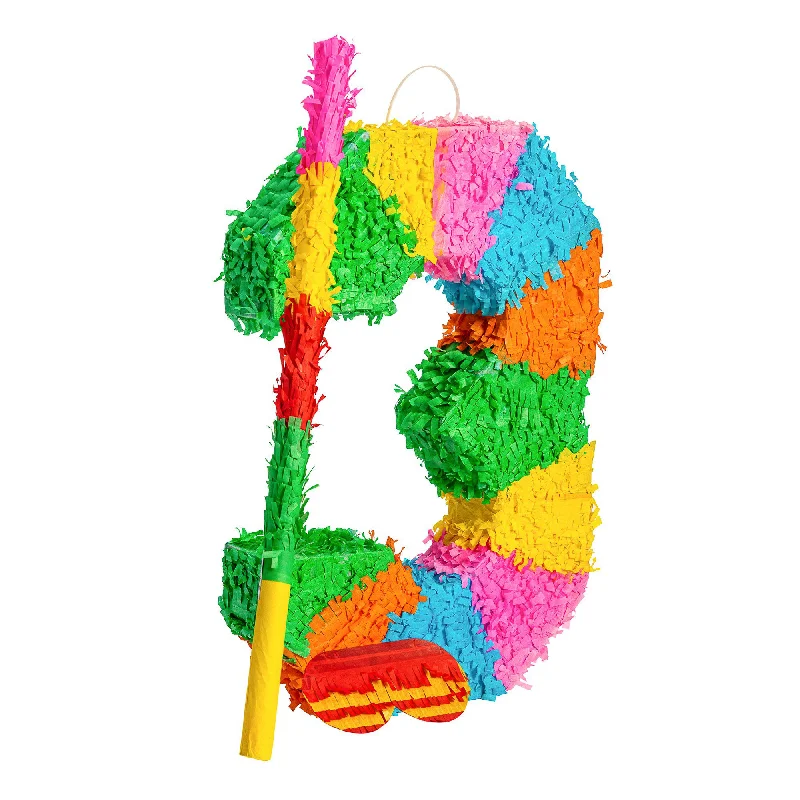 - Hamster silent running wheel to prevent chewingLarge Number 3 Pinata Party Set - By Fax Potato