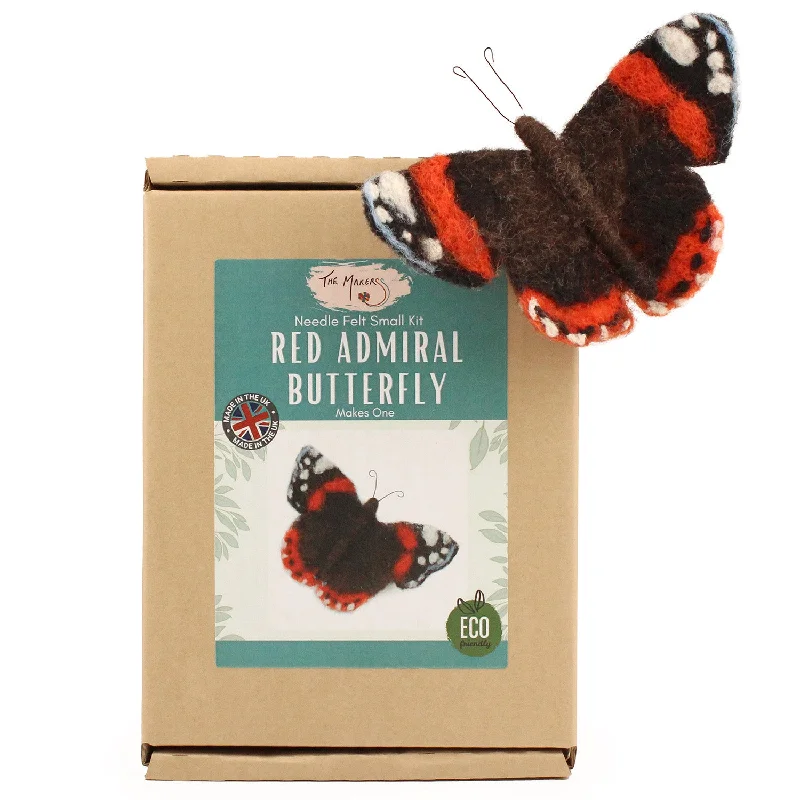 - Pet vitamin complex nutrition tabletsThe Makerss - Small Red Admiral Butterfly Needle Felt Kit