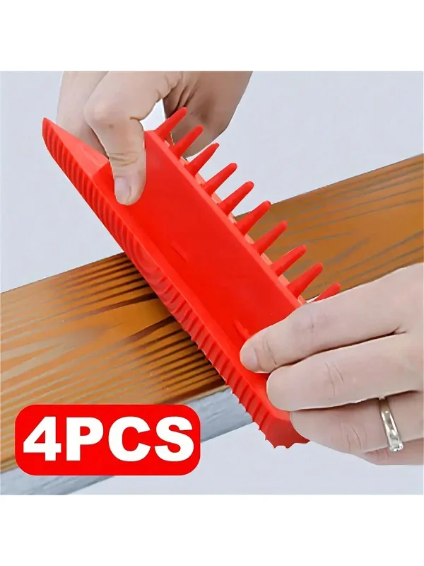 - Pet fence foldable indoor4pcs/Set, Paint Brush Wood Graining Rubber Roller BrushPainting Tools Lmitation Wall Painting Home Decoration ArtEmbossing Graining