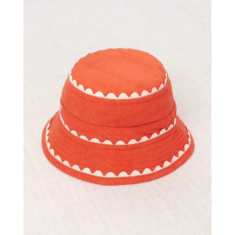 - Degradable pet feces bagMisha and Puff Persimmon Jumbo Rickrack Bucket Hat