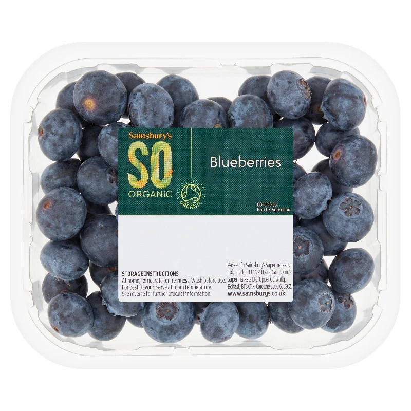 - Pet tear stain cleaning wipesSainsbury's Blueberries, SO Organic 150g