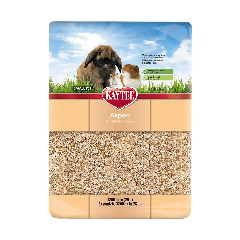 with the functions of decontamination, deodorization, and nourishment.with the functions of decontamination, deodorization, and nourishment.Kaytee Aspen Bedding & Litter 52L / 3200cu