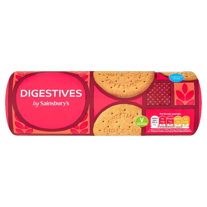 ---Sainsbury's Sweetmeal Digestives 400g