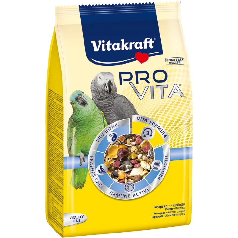 - Cat anti-jump window safety netVitakraft Pro Vita Parrot 750g