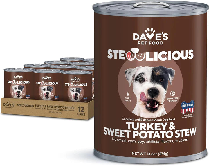 - Foldable and portable cat bagStewlicious Turkey & Sweet Potato Stew For Dogs - 13.2oz