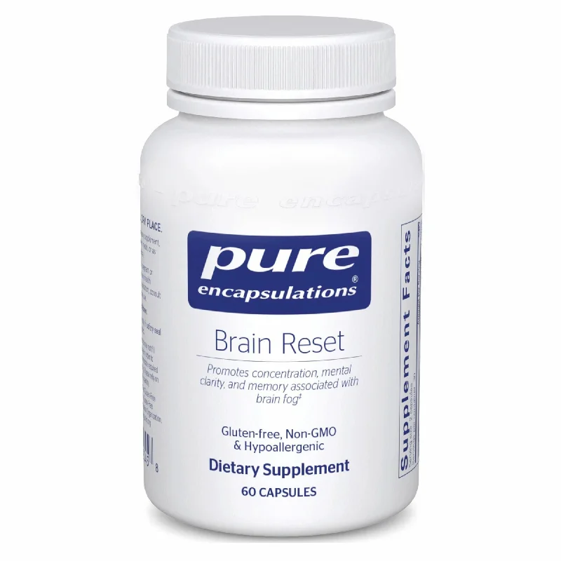 - Pet tear stain cleaning wipesPure Encapsulations Brain Reset Capsules (60 count) #10085798