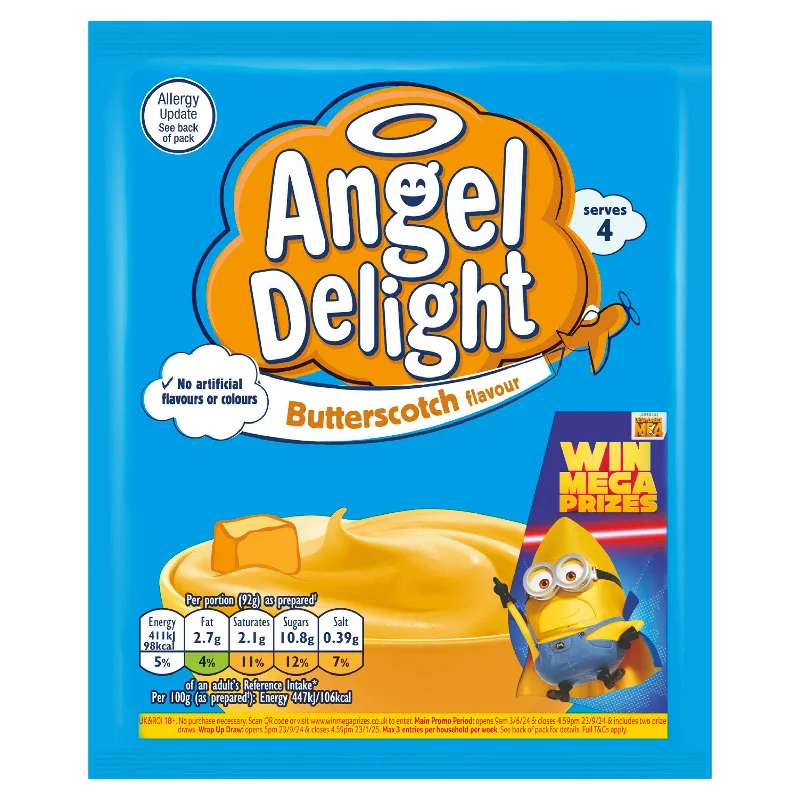 - Cat anti-jump window safety netAngel Delight Butterscotch Flavour Dessert 59g