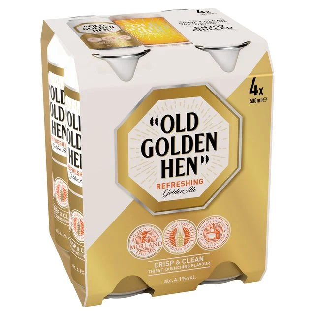 - Postoperative pet anti-licking Elizabethan collarOld Golden Hen 4.1% ABV Beer Cans   4 x 500ml