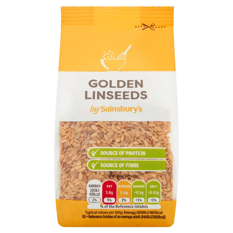 - Car dog seat beltSainsbury's Golden Linseed 100g