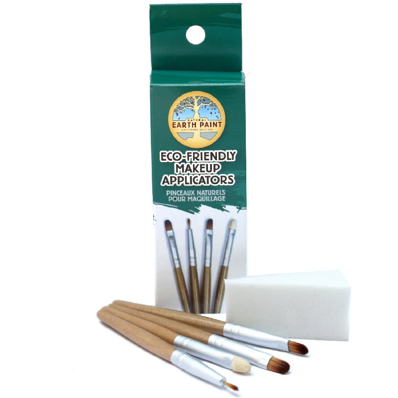 ---Natural Earth Paint Eco Make-Up Applicator Set