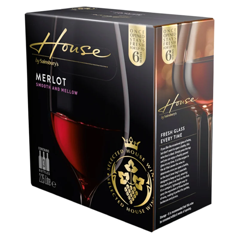 - Natural latex pet mattressSainsbury's House Merlot 2.25L