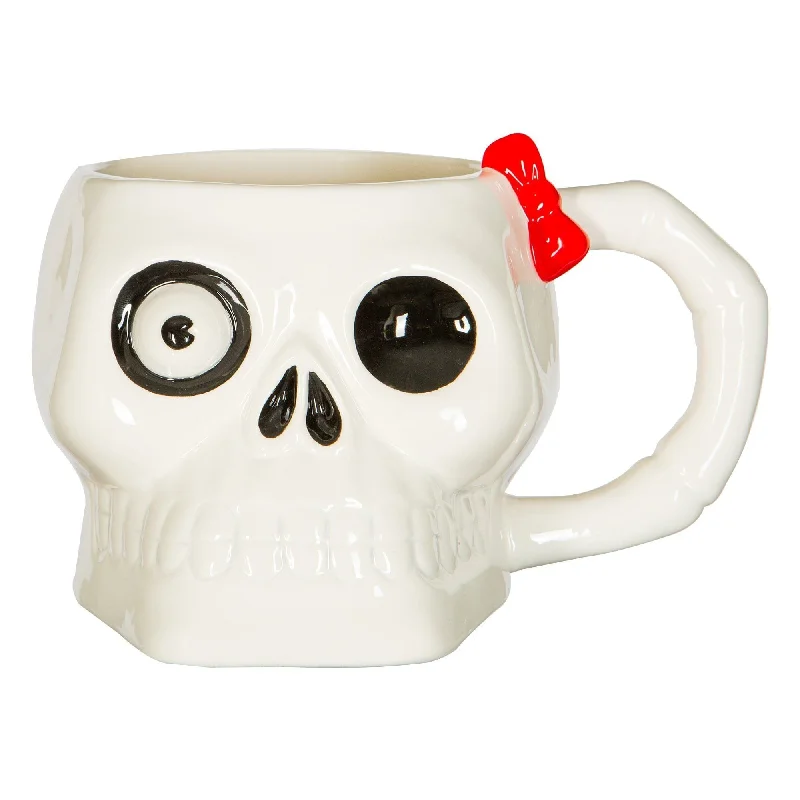  -Explosion-proof leash FOR LARGE dogsHalloween Skull Stoneware Mug - By Fax Potato