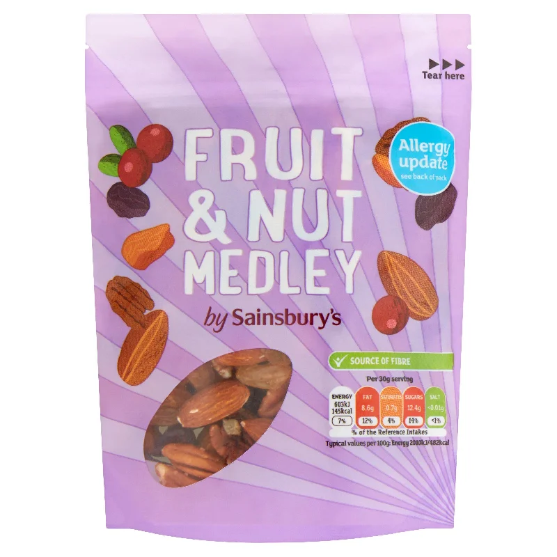 - Elderly dog ​​joint care mattressSainsbury's Fruit & Nut Medley 200g