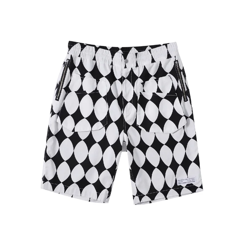 ---DIAMOND PATTERN SHORTS