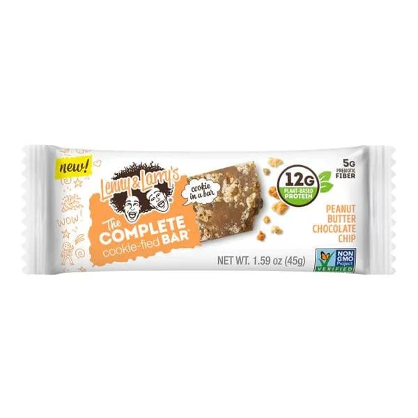 - Summer pet ice matLenny & Larry's - Cookie-fied Bar Peanut Butter Chocolate Chip, 1.59 Oz - Pack of 9