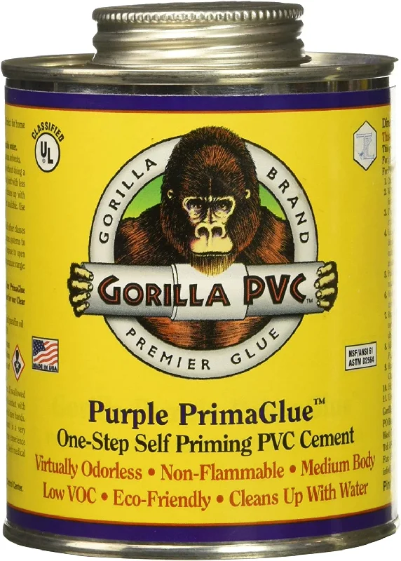 ---16 OZ Prima Glue PVC Cement - PURPLE