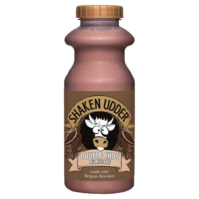 ---Shaken Udder Double Choc Milkshake 330ml