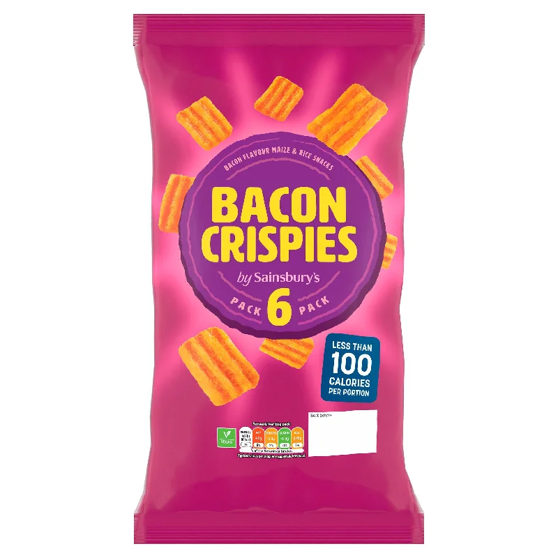 - Pet vitamin complex nutrition tabletsSainsbury's Bacon Crispies 6x20g