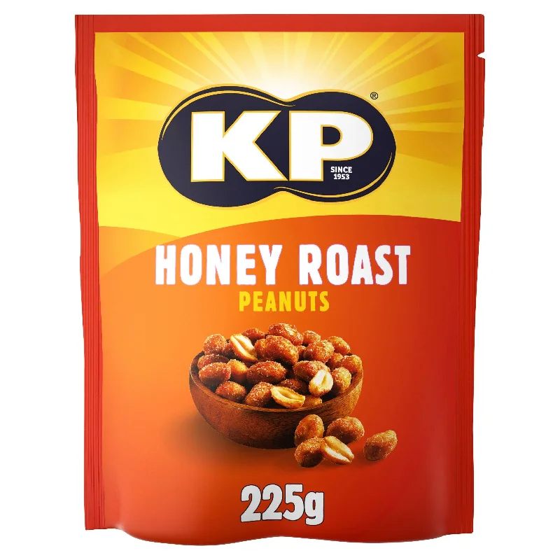 ---KP Honey Roast Peanuts 225g