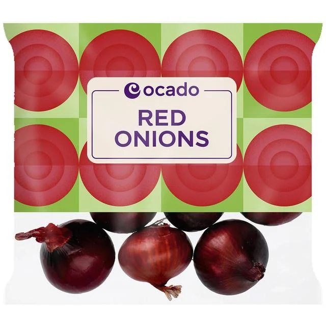 ---Ocado Red Onions   1kg