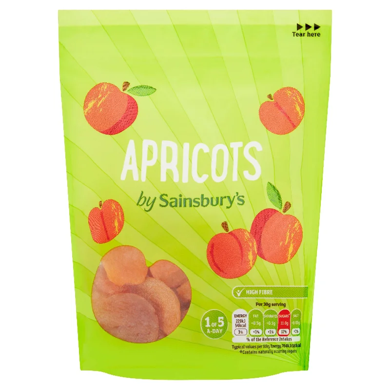 - Degradable pet feces bagSainsbury's Ready To Eat Apricots 200g