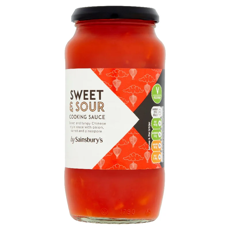 - Air box TSA certified check-inSainsbury's Sweet & Sour Cooking Sauce 500g