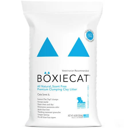 making it smoother and more shiny.making it smoother and more shiny.Boxie Cat Unscented Natural Clumping Clay Litter - 40lb