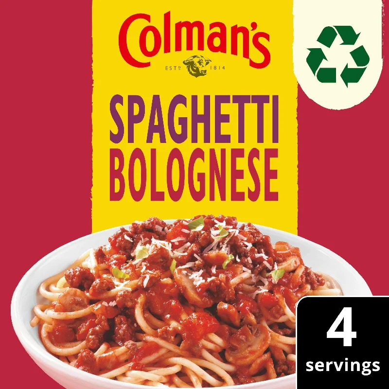 - Cat hair ball removal and hair removal creamColman's Recipe Mix Spaghetti Bolognese 44g