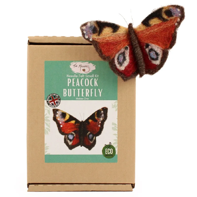 - Postoperative pet anti-licking Elizabethan collarThe Makerss - Small Peacock Butterfly Needle Felt Kit