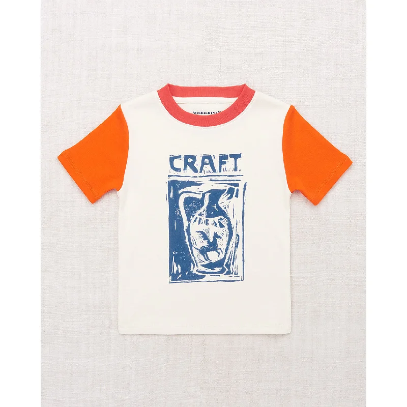 ---Misha and Puff Marzipan Craft Ringer Tee