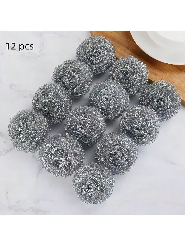 - Car dog seat belt12pcs/Set Non-Shedding And Rustproof Stainless Steel Wire Balls For Kitchen Cleaning, Durable And Long-Lasting Cleaning Balls For Dishwashing, Pot Cleaning, Home, Hotel, Bathroom, Cleaning Supplies, Cleaning Brush,Kitchen,Summer Beach Party,Food,Camping,O