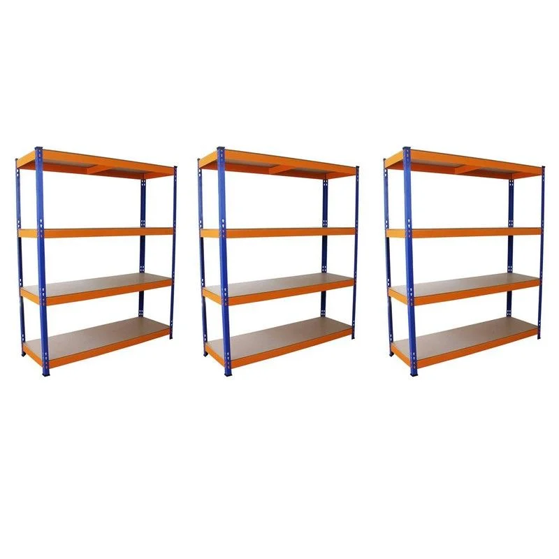 - Rabbit grass rack to prevent waste food boxSteel Shelving Units 180cm - Blue & Orange Set Of Three S-Rax 150cm by Raven