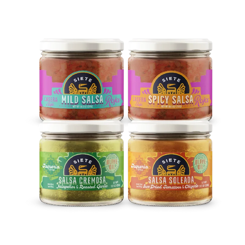 - Elderly dog ​​joint care mattressSiete Salsas 4 Jars