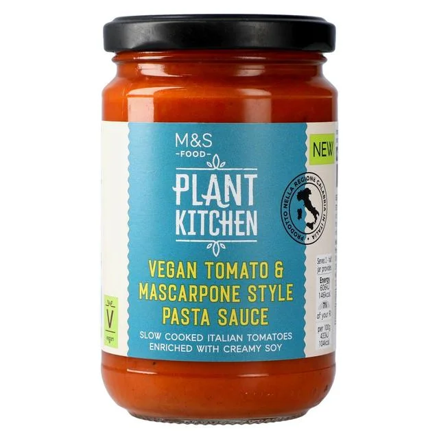 Pet ProductsM&S Plant Kitchen Tomato & Mascarpone Pasta Sauce   280g