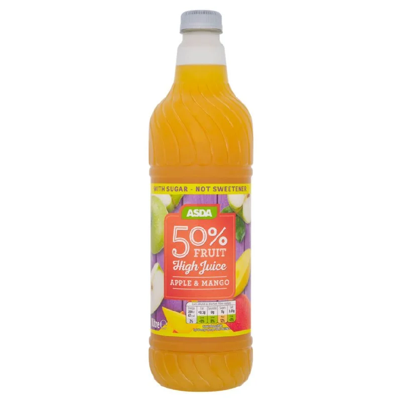 - Parrot climbing and standing wooden frameASDA 50% Fruit High Juice Apple & Mango