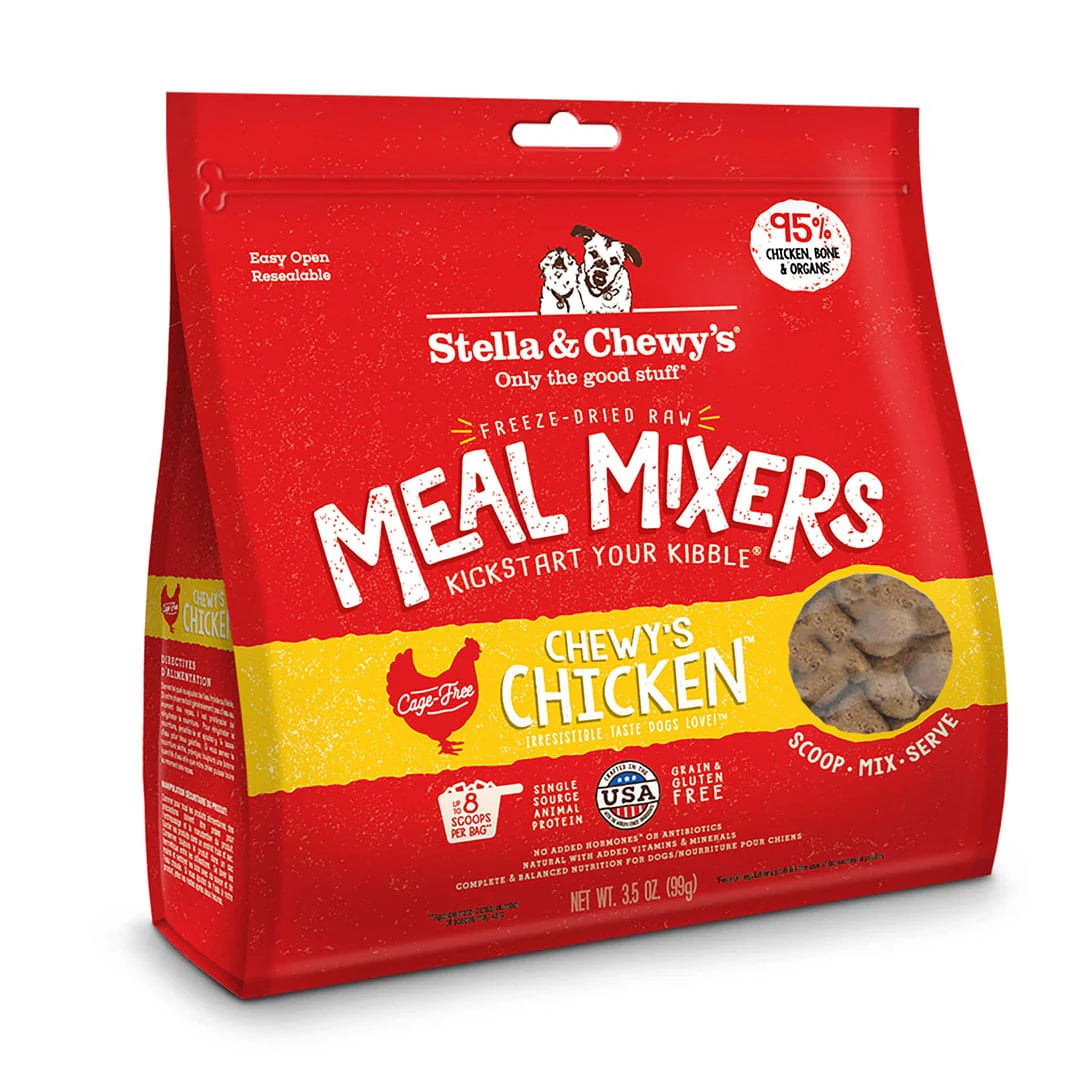 - Pet stroller can be taken on the planeChewy’s Chicken Meal Mixers - 1oz Trial Size