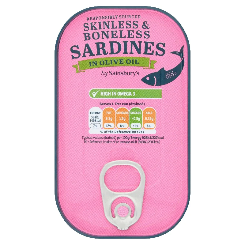  -Anti-scratch sofa protective coverSainsbury's Sardines Skinless & Boneless in Olive Oil 90g