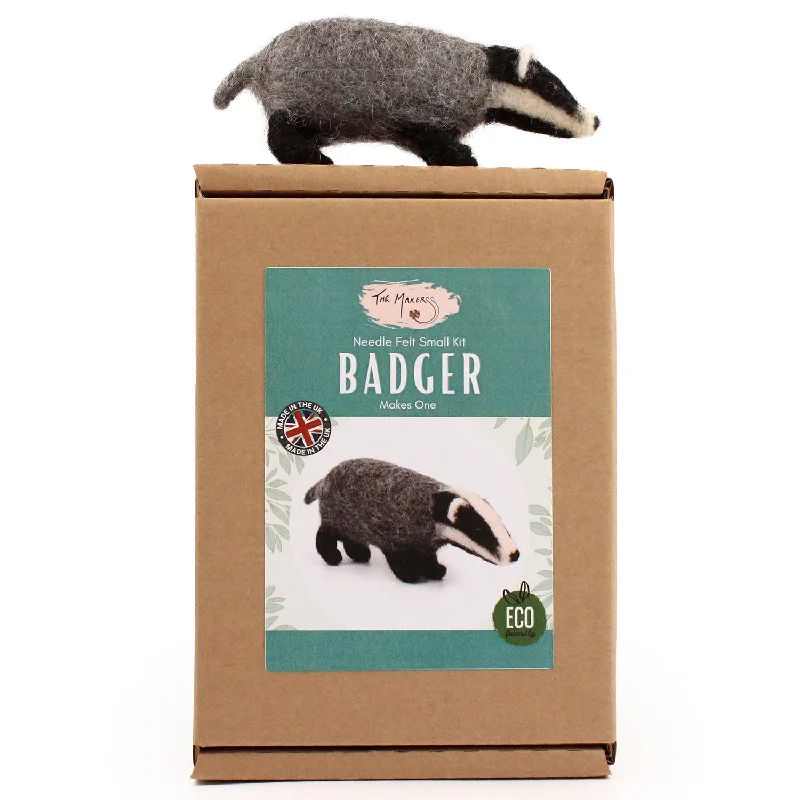 - Hamster silent running wheel to prevent chewingThe Makerss - Small Badger Needle Felt Kit